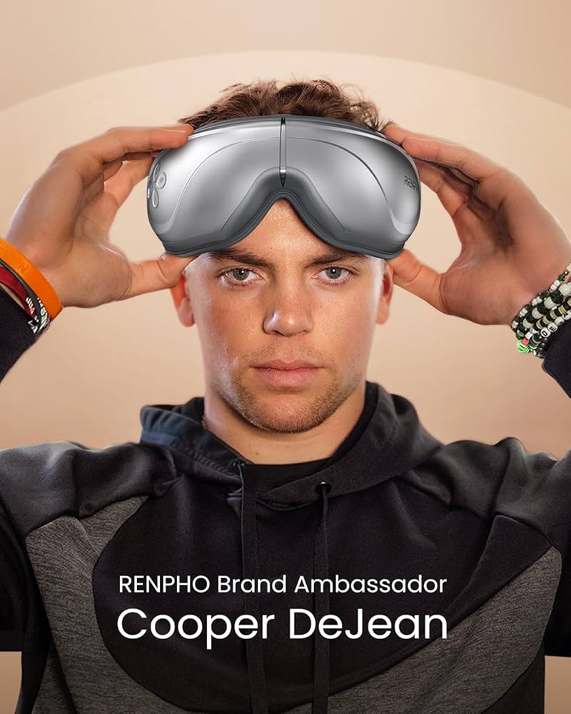 Amazon.com: RENPHO Eyeris 2 Eye Massager with Heat, Birthday